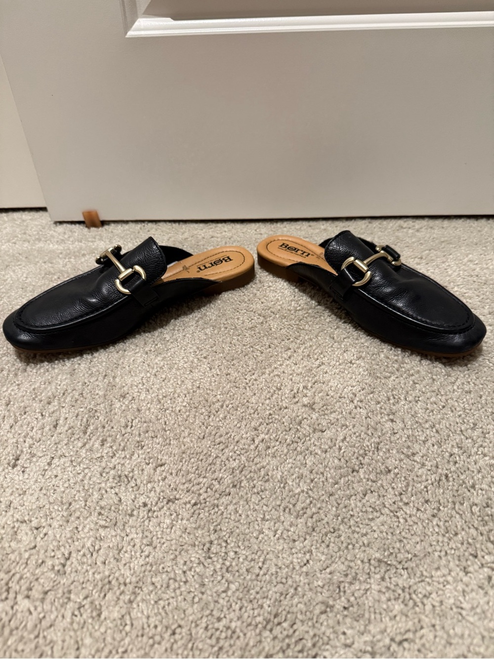 Born Black Leather Mule - Picture 3 of 7